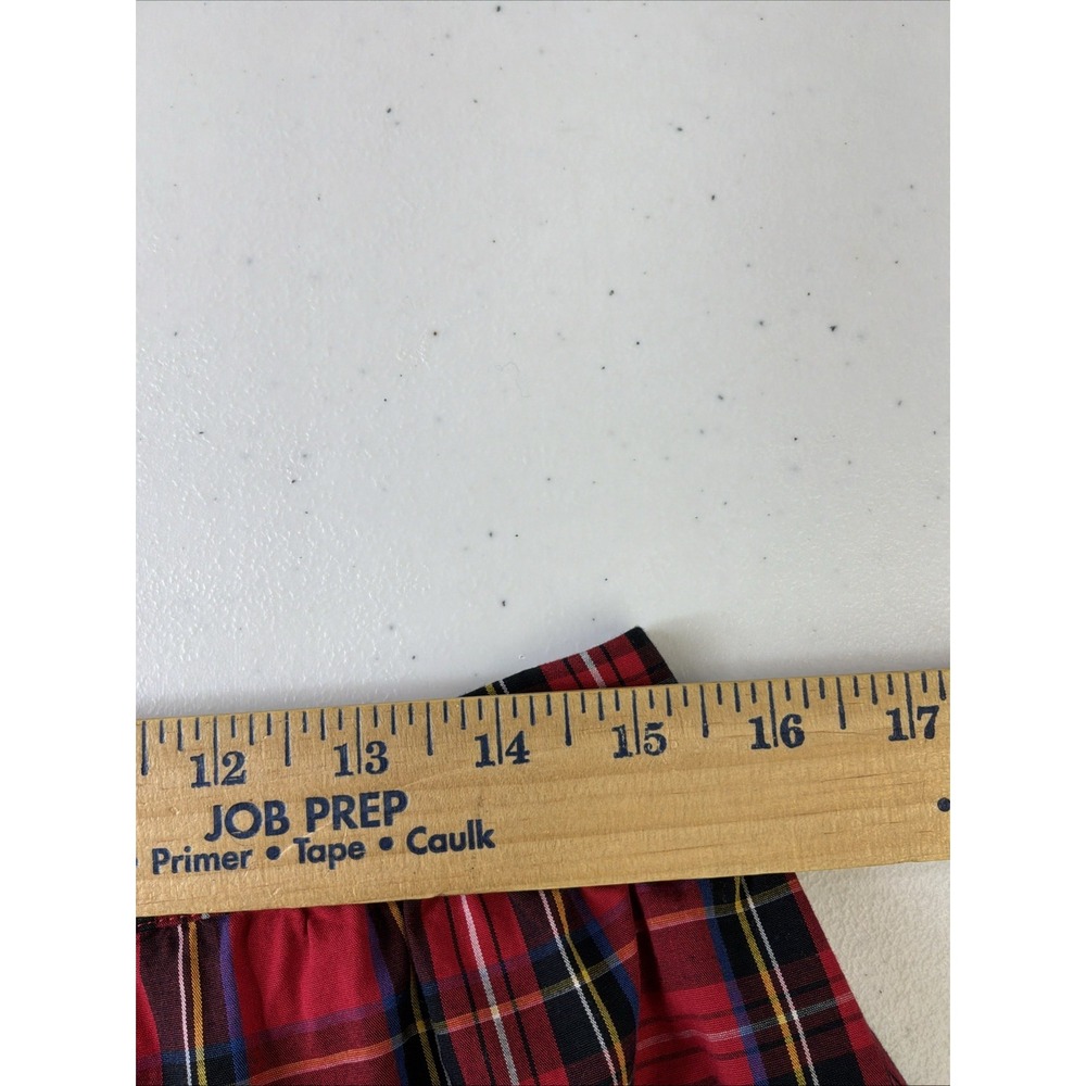 J. Crew tiered Tartan Midi Skirt Red Stewart Plaid Christmas Holiday MD cotton - Picture 5 of 7